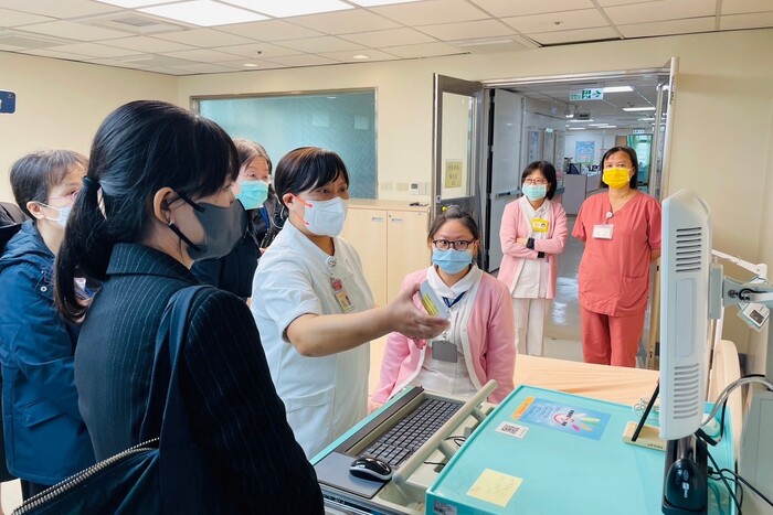 112學年智慧健康照護人才培育中心北部醫院一日參訪交流活動｜關渡醫院圖片