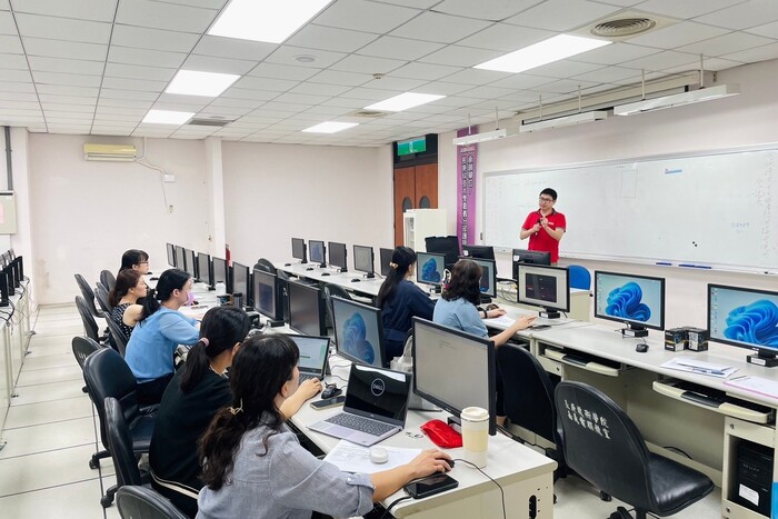 智慧健康照護人才培育中心舉辦種子師資Vislab AI軟體培訓工作坊圖片